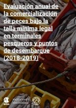 Evaluación anual de la comercialización de peces bajo la talla mínima legal en terminales pesqueros y puntos de desembarque, 2018-2019